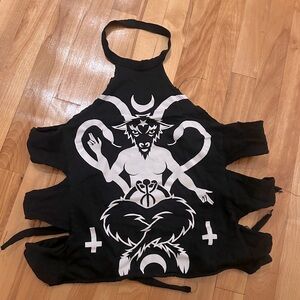 Old Killstar baphomet top